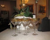 Italian Crystal Glasses set of 6