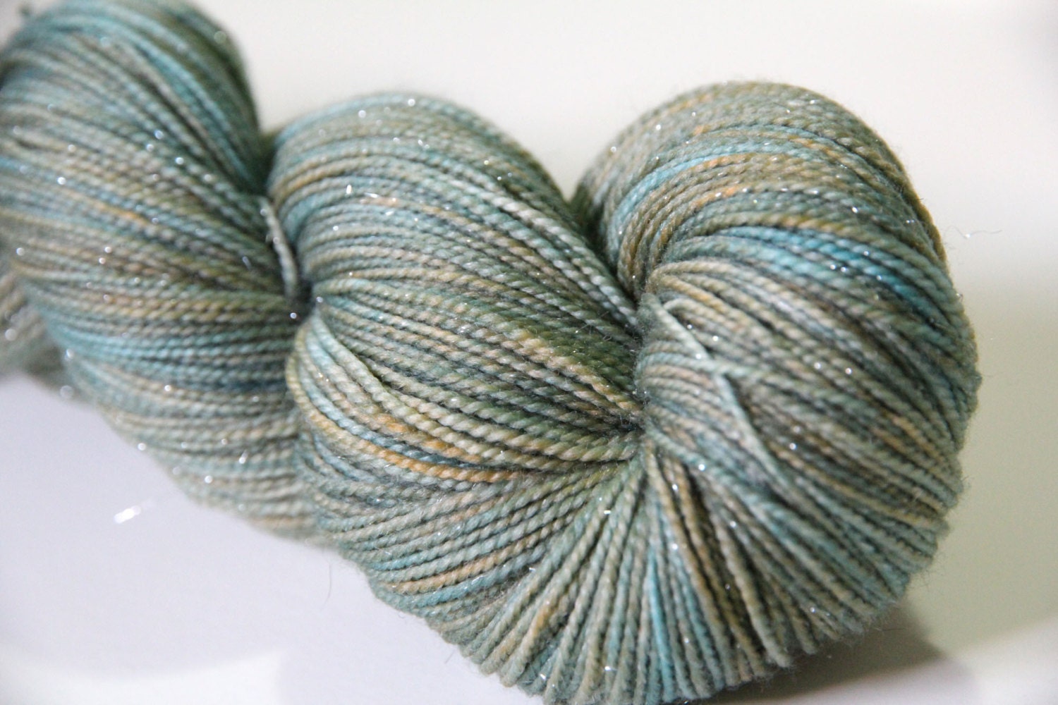 Mermaid Nightmares - Vampire 75/20/5 Merino/Nylon/Sparkle Tonal Sock Yarn