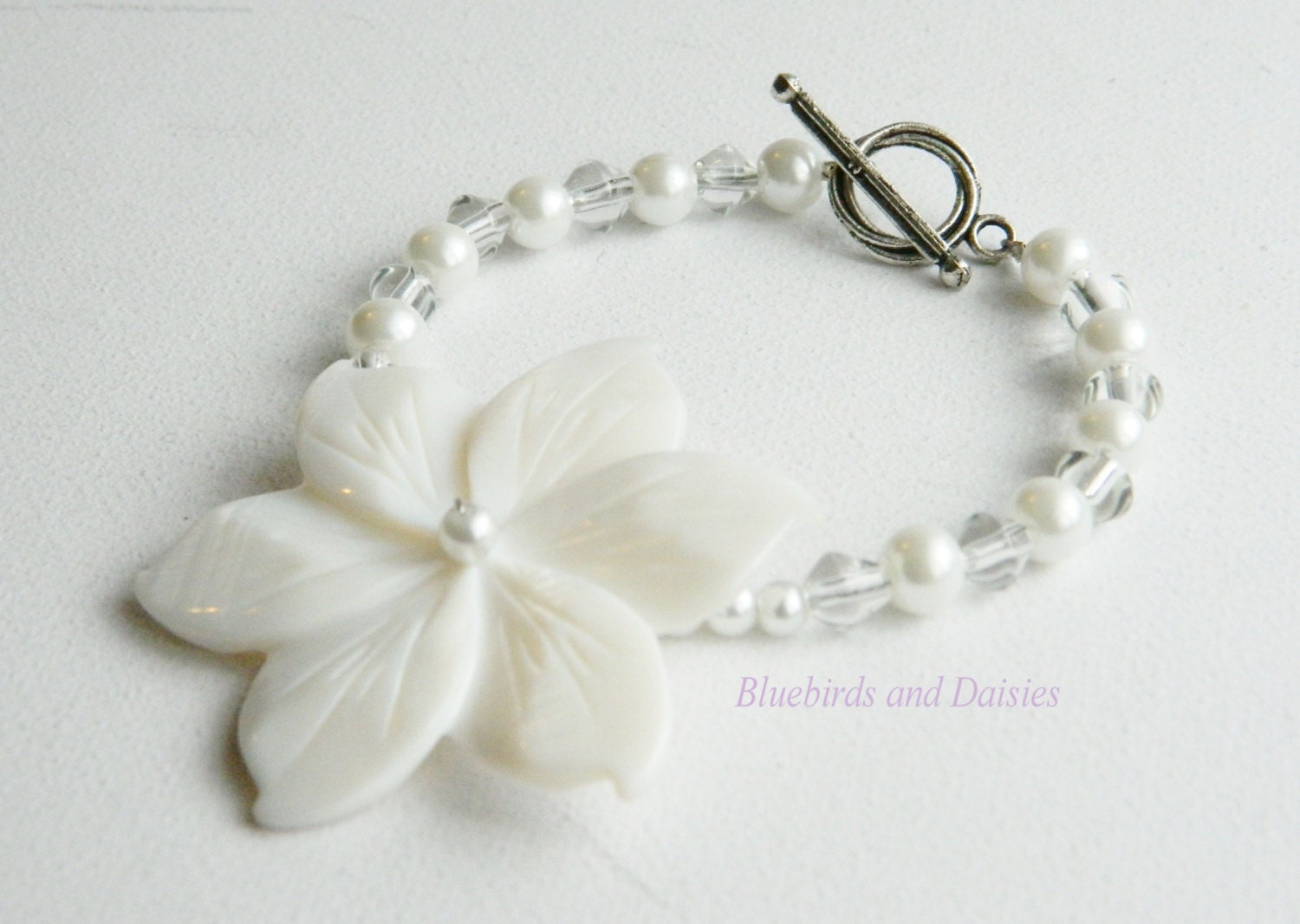 Shell Flower Bracelet