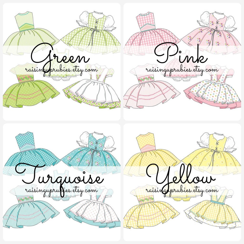 Baby Girl Dress Garland - Nursery Shower Decor / Gift