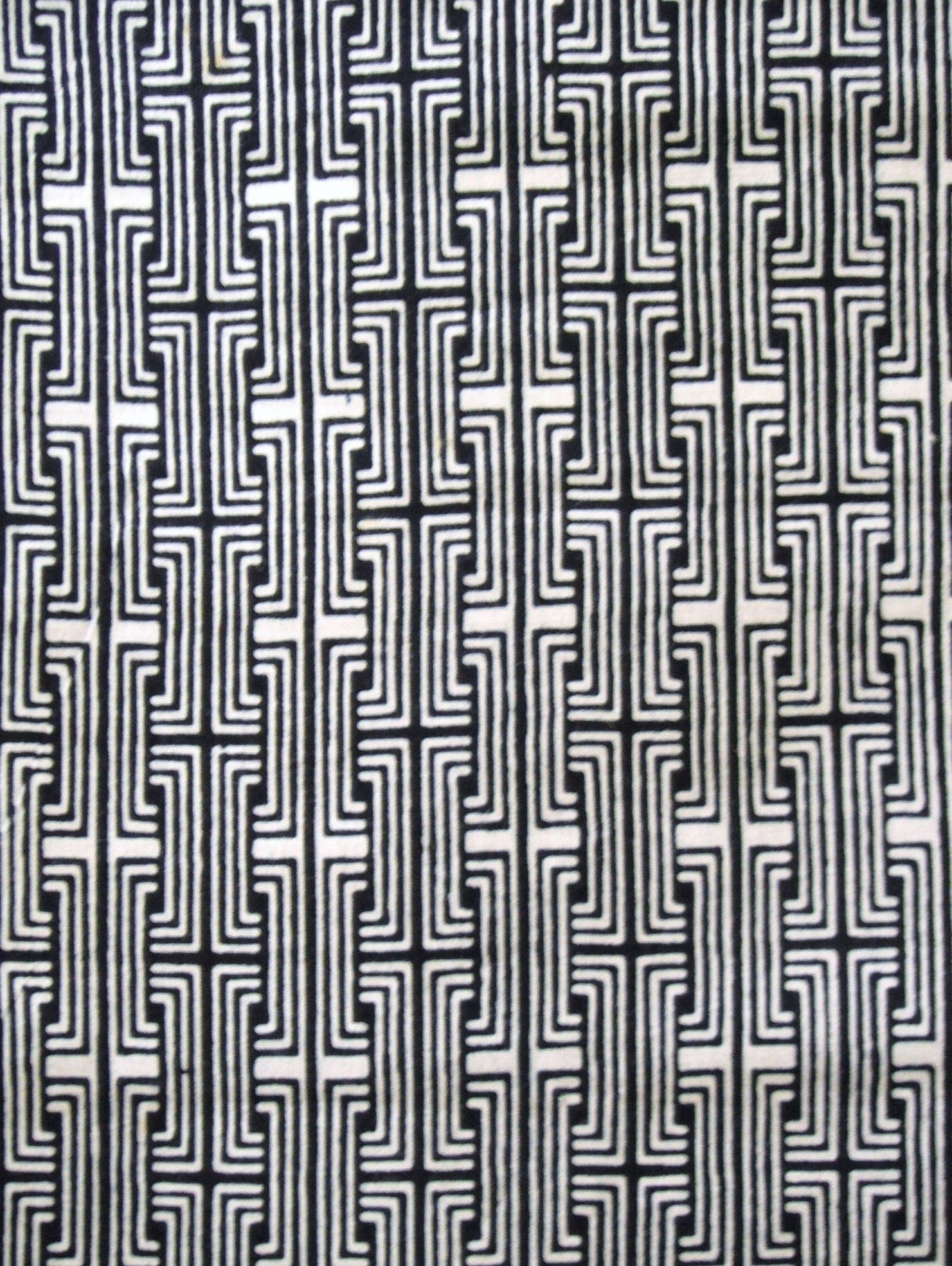 65" long....Indigo higaki Vintage Japanese cotton kimono fabric