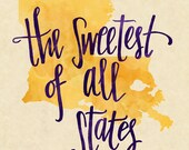 Louisiana print