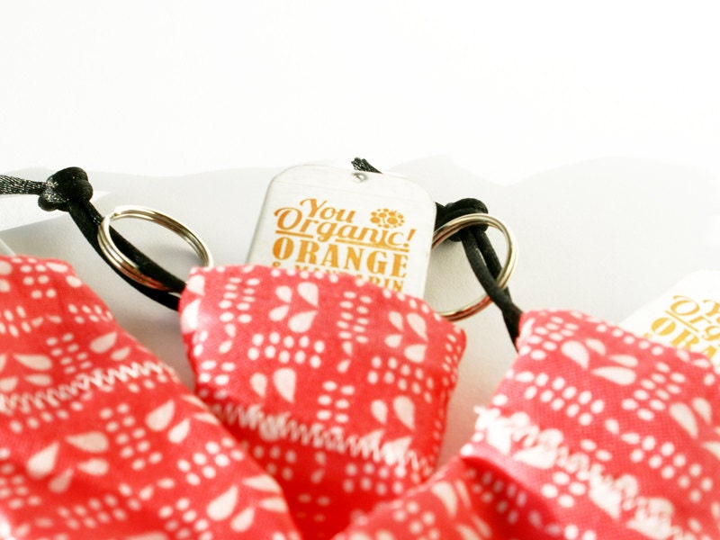 YouOrganic Orange and Mandarin Lip Balm and Pink Holder