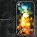 silvery Cool Iphone case iphone 4 case iphone 4s case iphone 4 cover Iphone colorized light ray image unique design printing