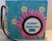 SUMMER MEMORIES 2013 premade scrapbook mini album
