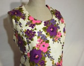 VTG 1960's Bright Flo...
