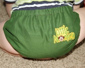 Little Monkey Diaper Cover and Bloomers 6-12 Months