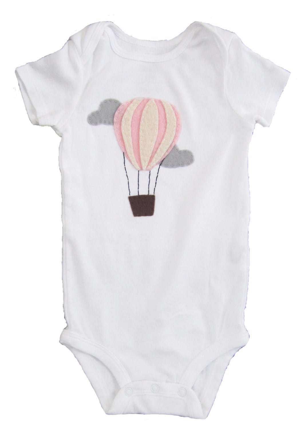 Hot Air Balloon Bodysuit - Choose your own colors.
