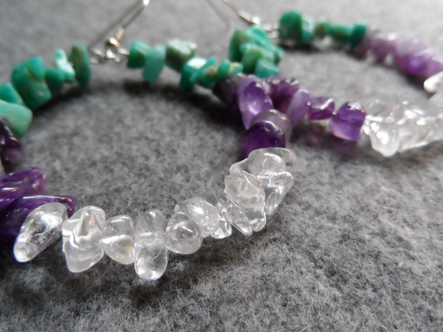 Rock Candy Mixed Gem Earrings