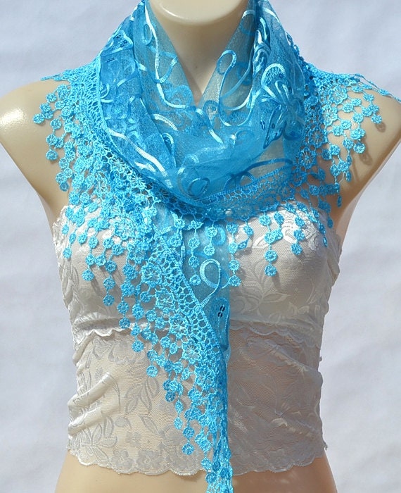New spring and summer unique fashion, lace Sequin triangle scarf, shawl, scarf embroidered flowers, soft comfort women accessories