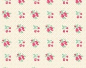 ON SALE Fruity In Green from Vintage Summer by Little Yellow Bicycle for Blend - Half Yard SPECIAL
