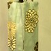 Green and Brown Flowers Wine Bottle Bag