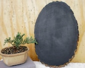 Hanging Chalk Board Black Chalkboard Wood Chalkboard Rustic Modern Natural Kitchen Entry Wall Farmhouse Message Board Cabin Cottage Decor