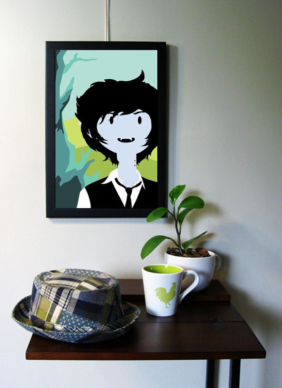 Marshall Lee: Adventure Time Print 11" x 17"