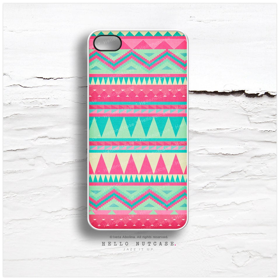 iPhone 4 and iPhone 4S case Aztec Navajo Geometric Style Pattern I41