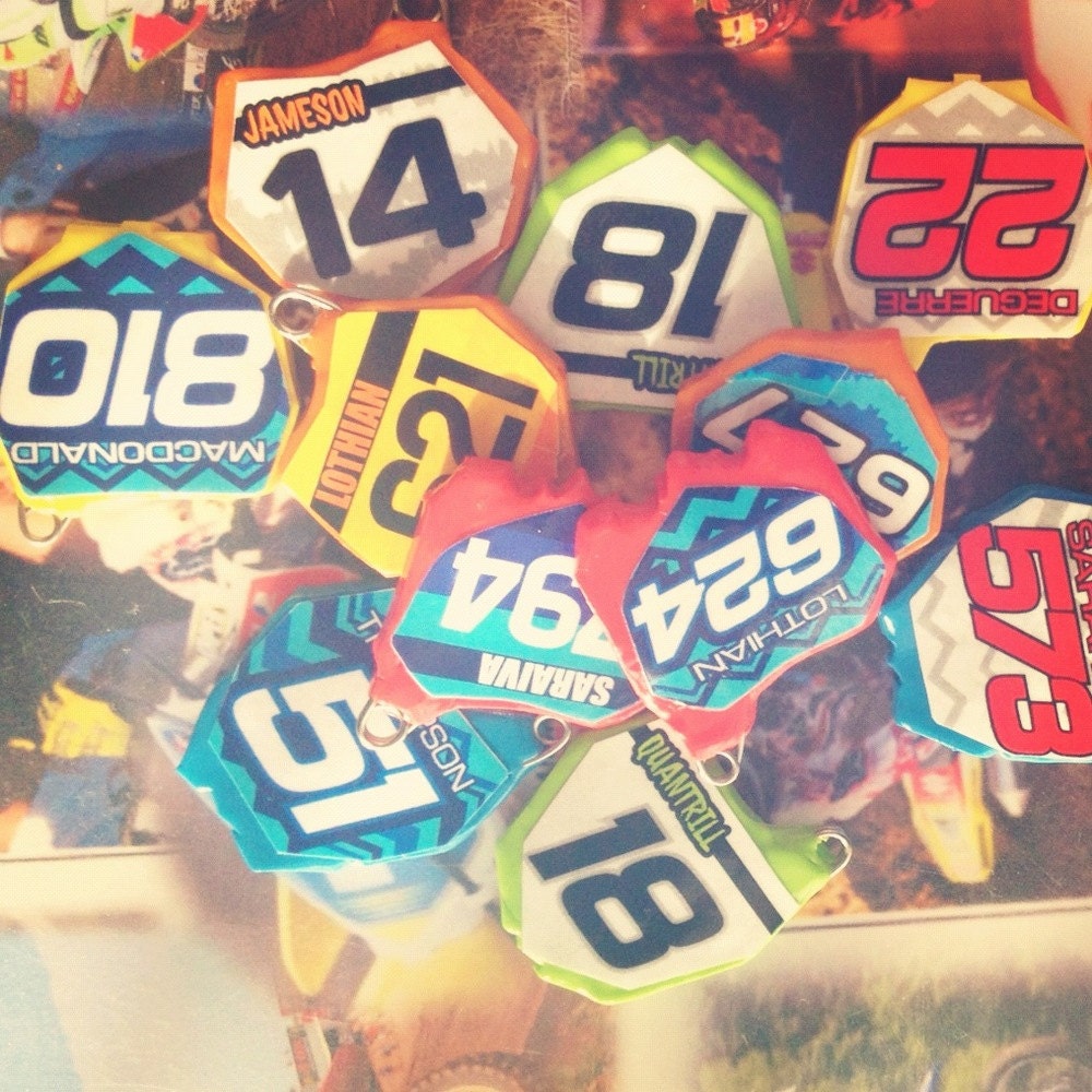 Motocross Miniplate