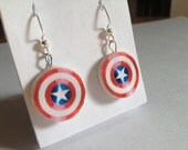 Marvel Captain America Earrings
