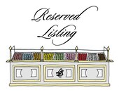 Reserved Listing for Angie
