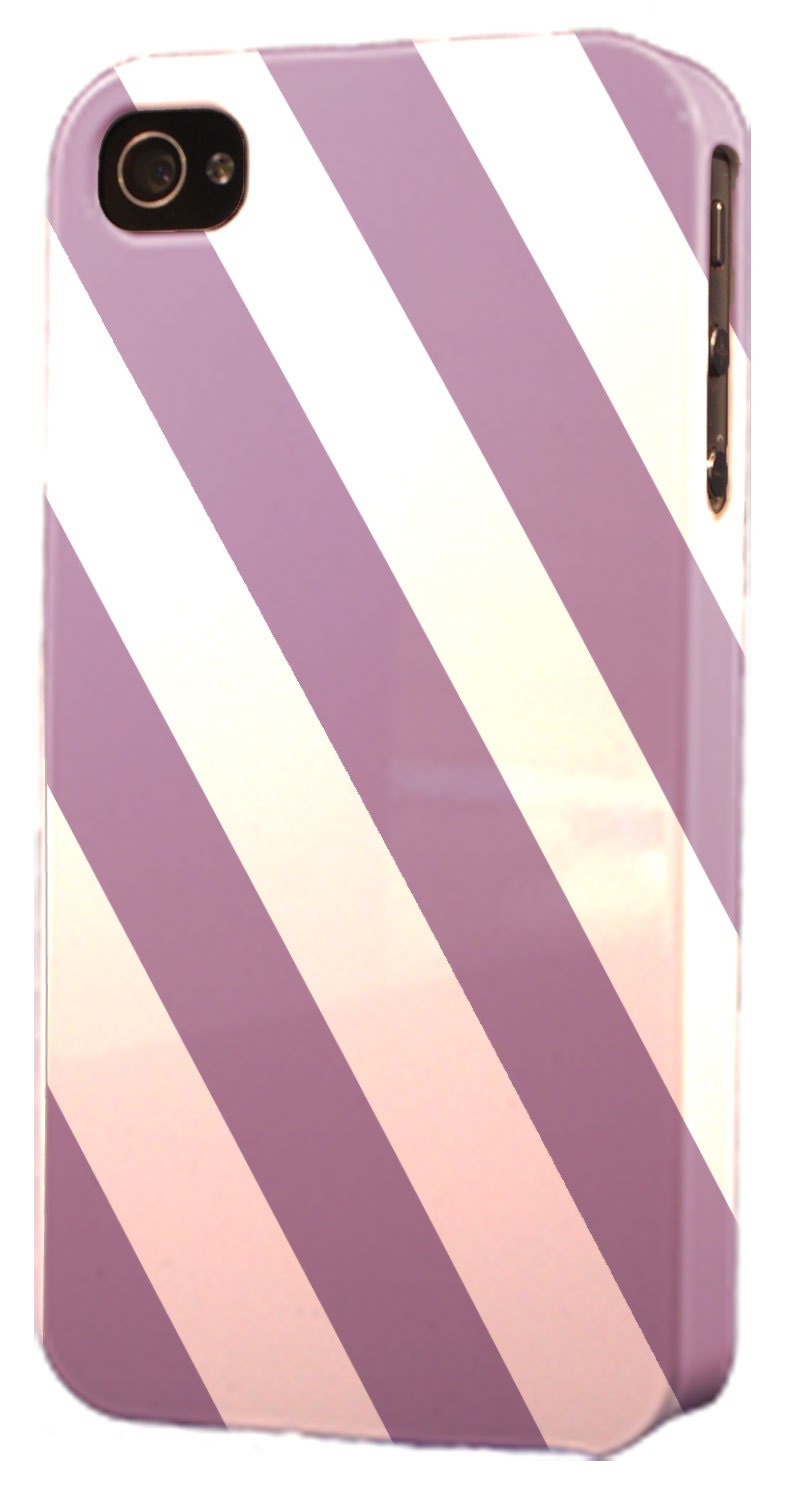 Colorful Diagonal Stripes Design Dimensional iPhone 4 or iPhone 5 Case