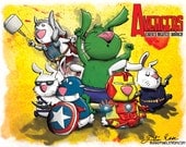 Bunny Avengers Earth's Mighiest Bunnies