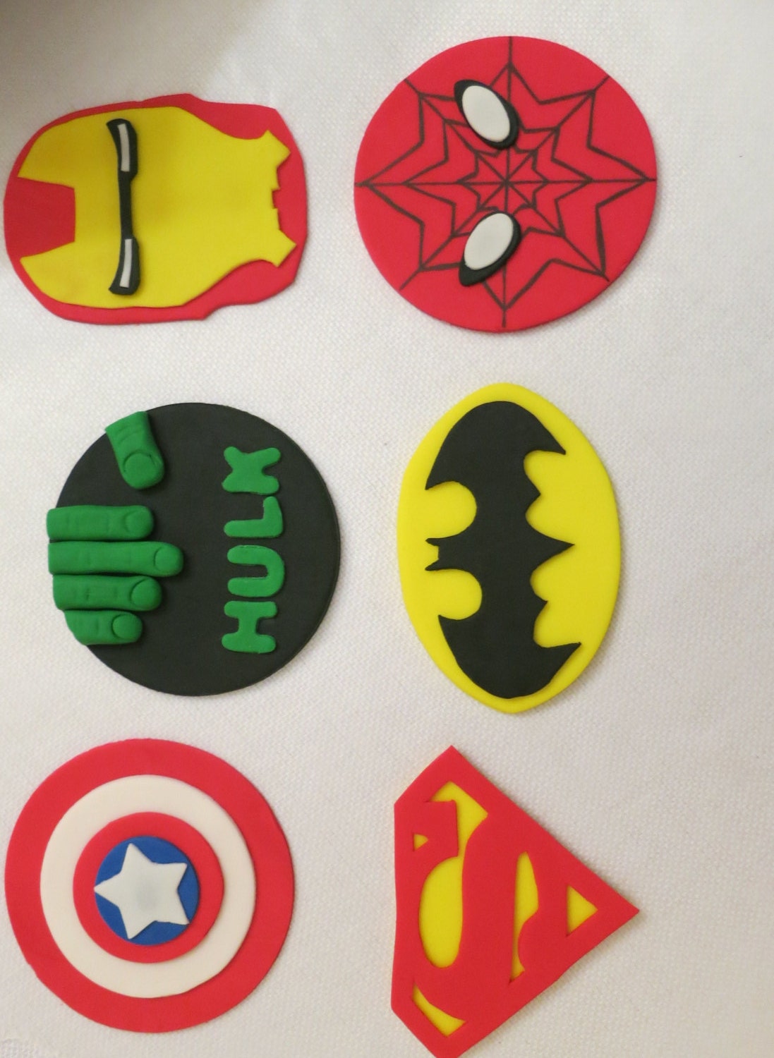 Superhero Inspired Fondant Cake topper Il_170x135