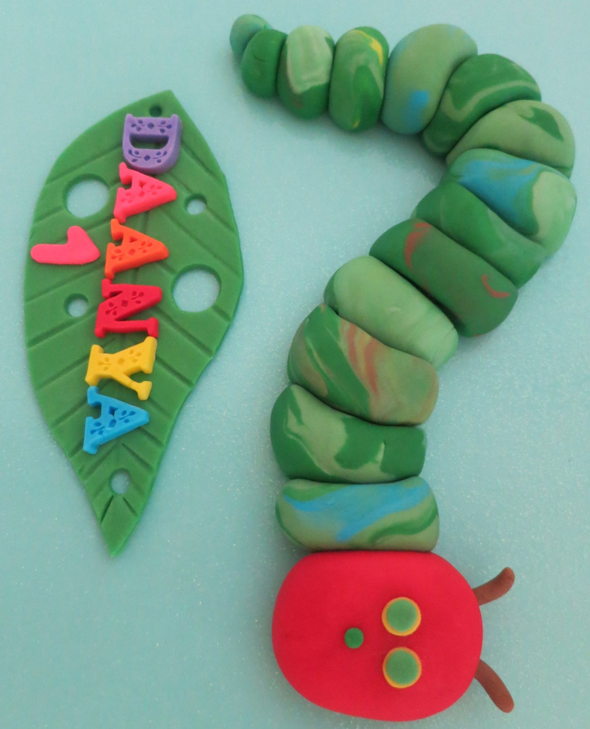 Very Hungry Caterpillar fondant caterpillar Il_170x135