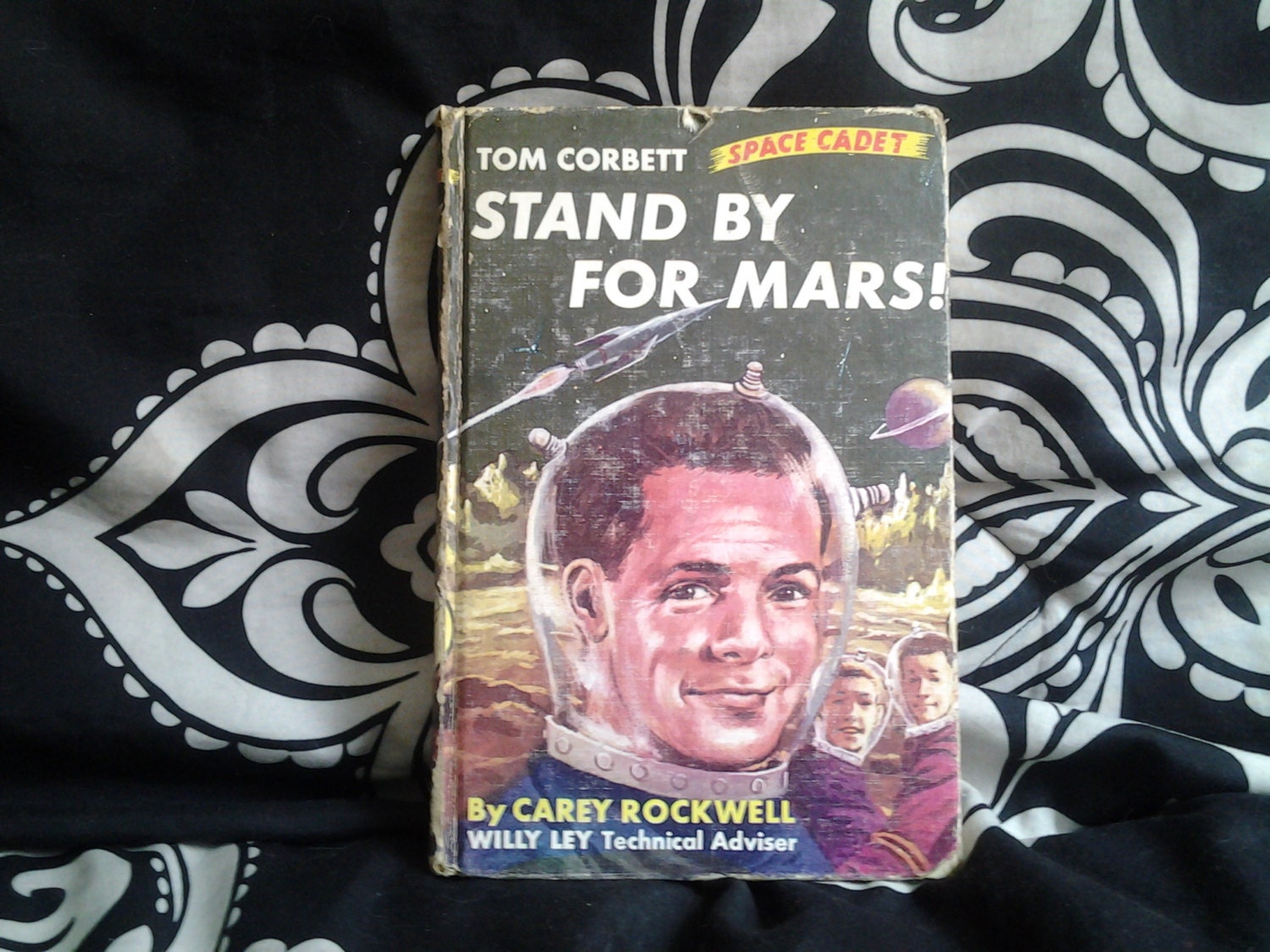 Tom Corbett Stand by for Mars Vintage children's book.  1950s children's sci fi