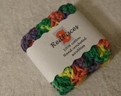 Crochet 4" Scrubbies - Coasters - Eco-friendly 100% Cotton - Set of 3 - Easter colors, Kitchen, bath, Many uses, GO GREEN