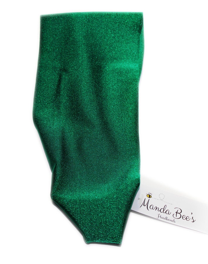 Manda Bee's Luscious Yoga Headband in Amazon Green
