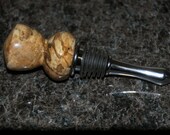 Spalted Pecan Wine Stopper