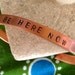 Be Here Now Inspirational Cuff Bracelet