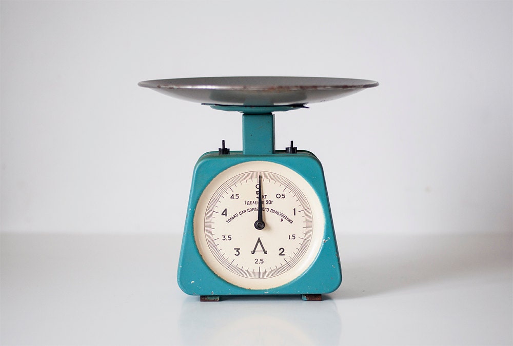 Vintage kitchen scale