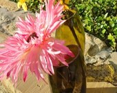 Vase or Carafe Pitcher Made From a Recycled Wine Bottle Lg Quantities Available
