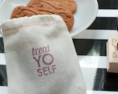 Treat Yo Self Rubber Stamp