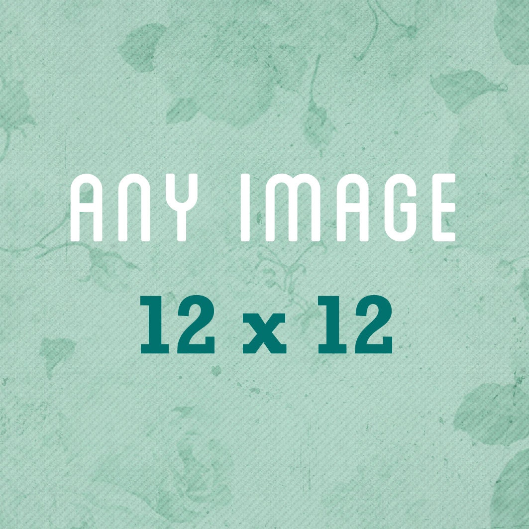Any Image At 12x12