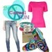 TOMS Tie Dye Shoes - Peace and Love - hand dyed and custom made - by One Great Thing