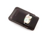 Horween Chromexcel iPhone 4 4s Leather Case Sleeve Wallet Ox Blood Burgundy