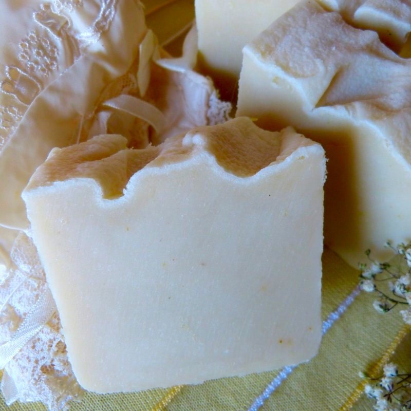 Calendula Baby Soap, Homemade Soap, Vegan, with Calendula-Infused Olive Oil, All Natural