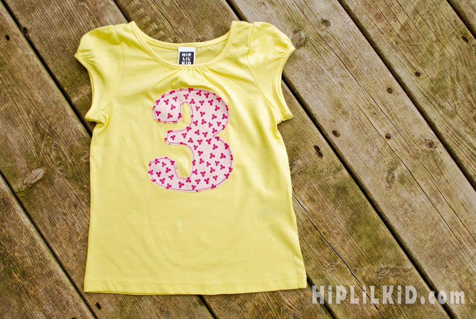 I'm 3 - Birthday T-shirt M(2-4)