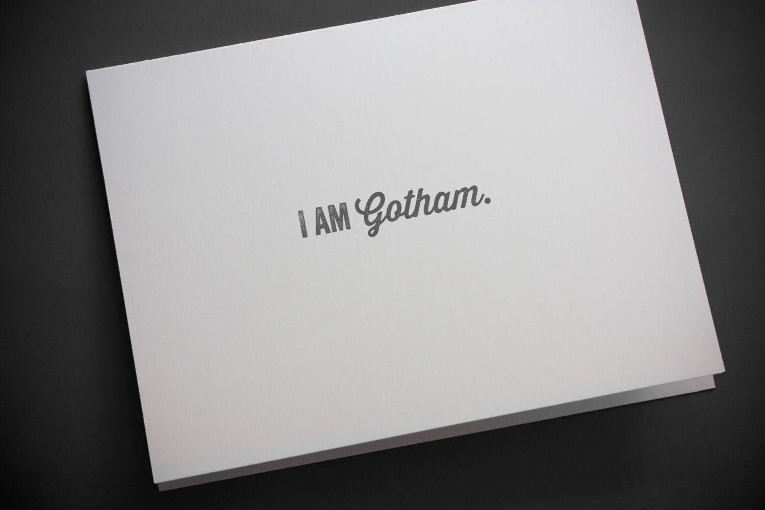 Gotham - I Like You Card