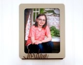 Personalized Metal Frame - Copper Photo Frame with First Name