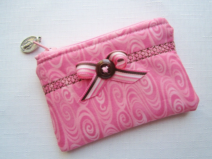 Rosary Pouch Bag Container Holder Catholic Religious Gift