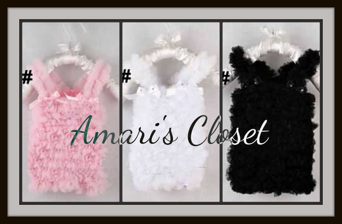 Adorable Soft Petti Tops - Can be worn with anything -- Perfect for Newborns, Infants, Toddlers