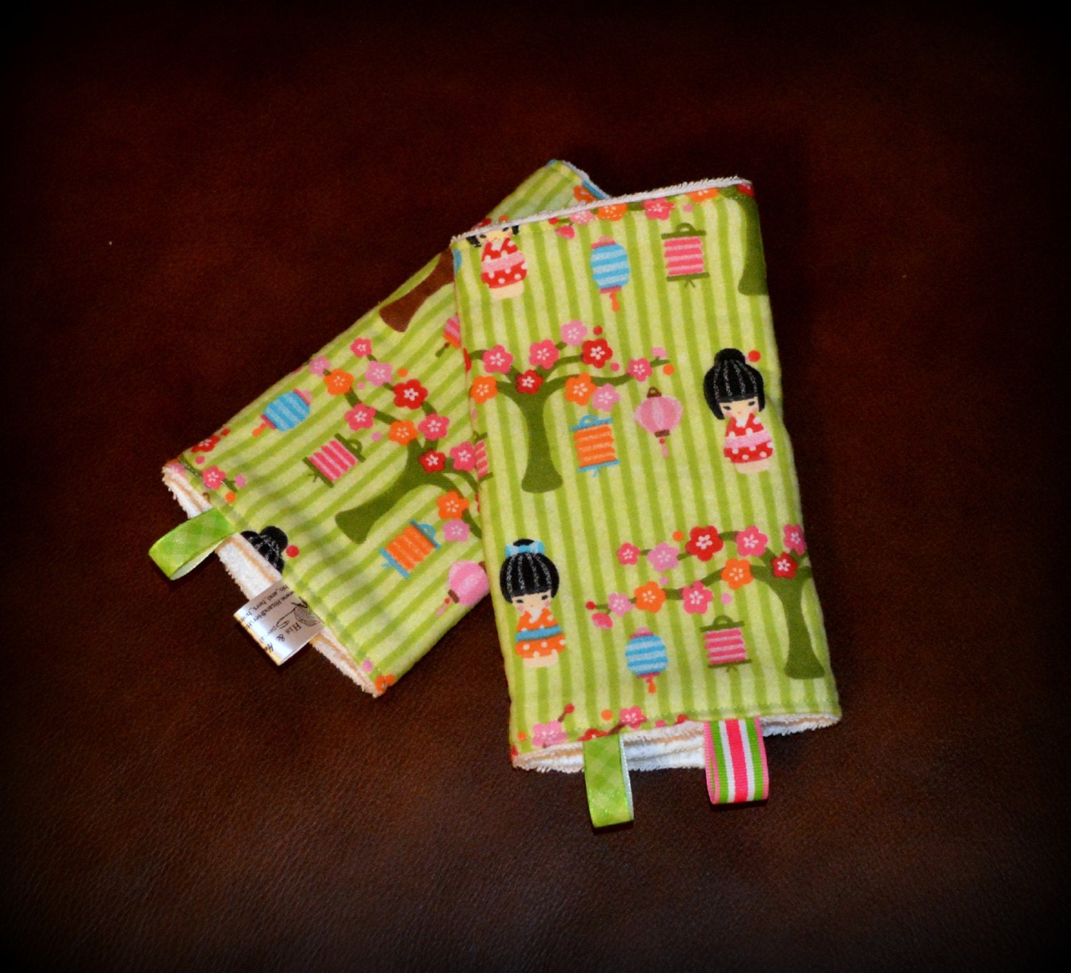 Ergo Beco Teething Pads // CUSTOM listing for 2 pairs of Drool Pads