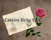 Sweet Kid carte Postale tags Digital Download Backgrounds Antique Wallpaper Collage Sheet no.121