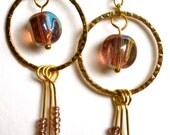 Chandelier Hoop Earrings