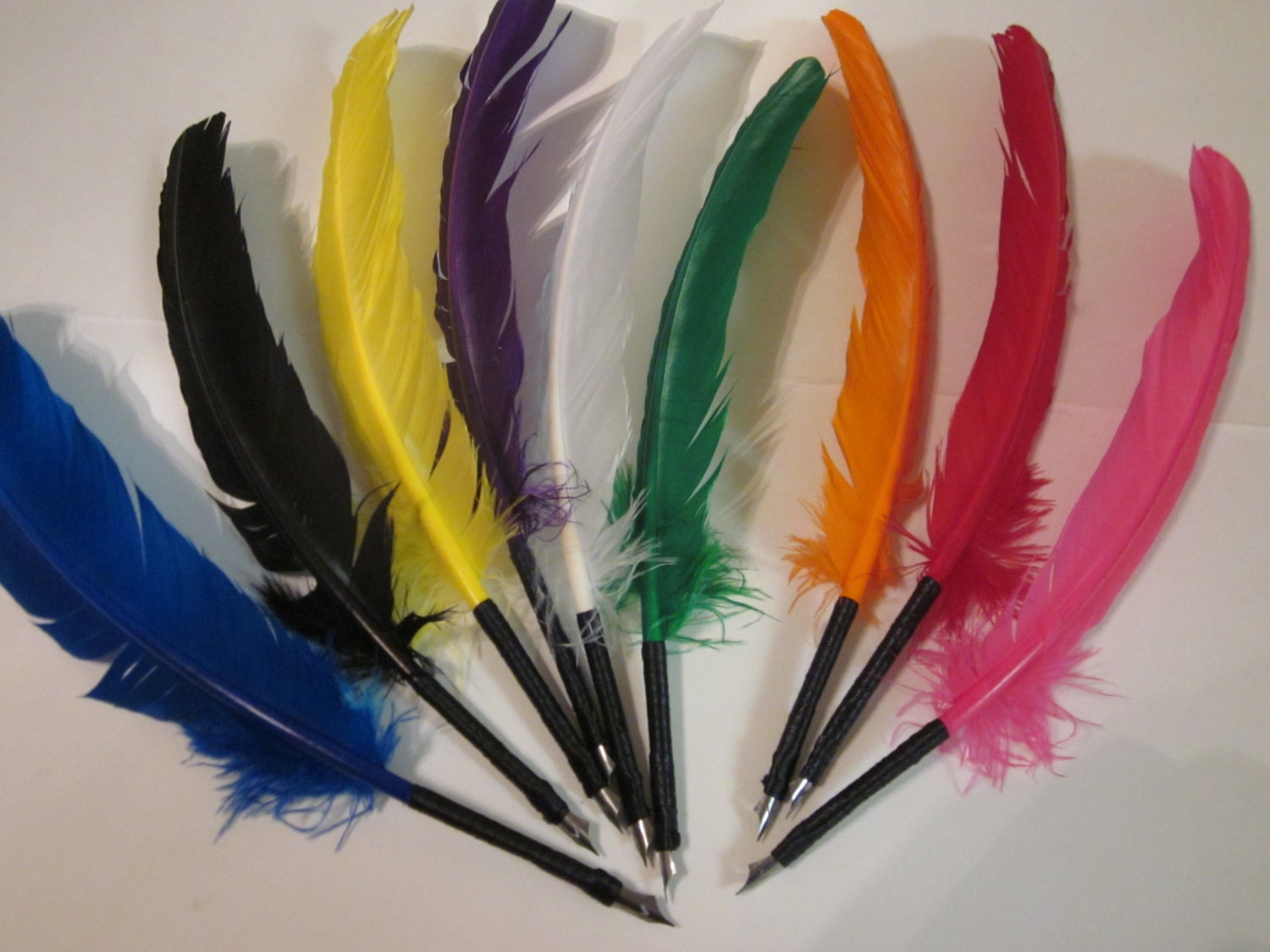 MDAY Sale Colorful Turkey Quills