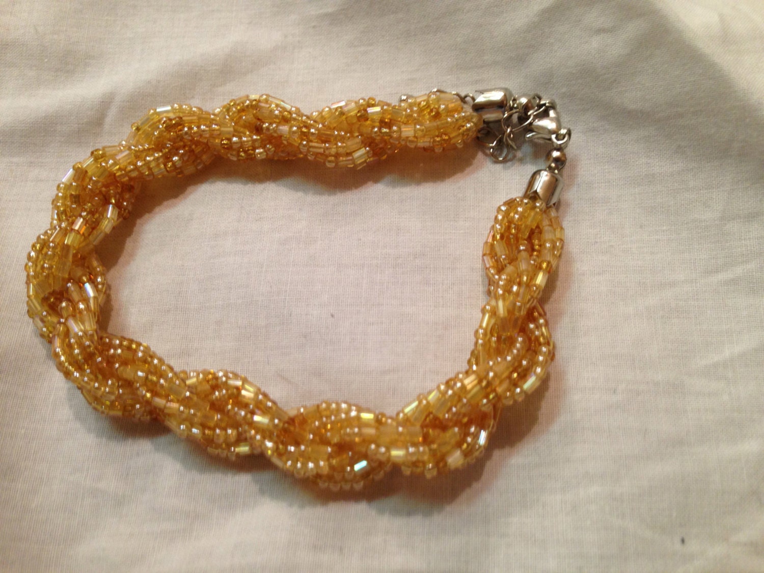 Braided Bead Bracelet