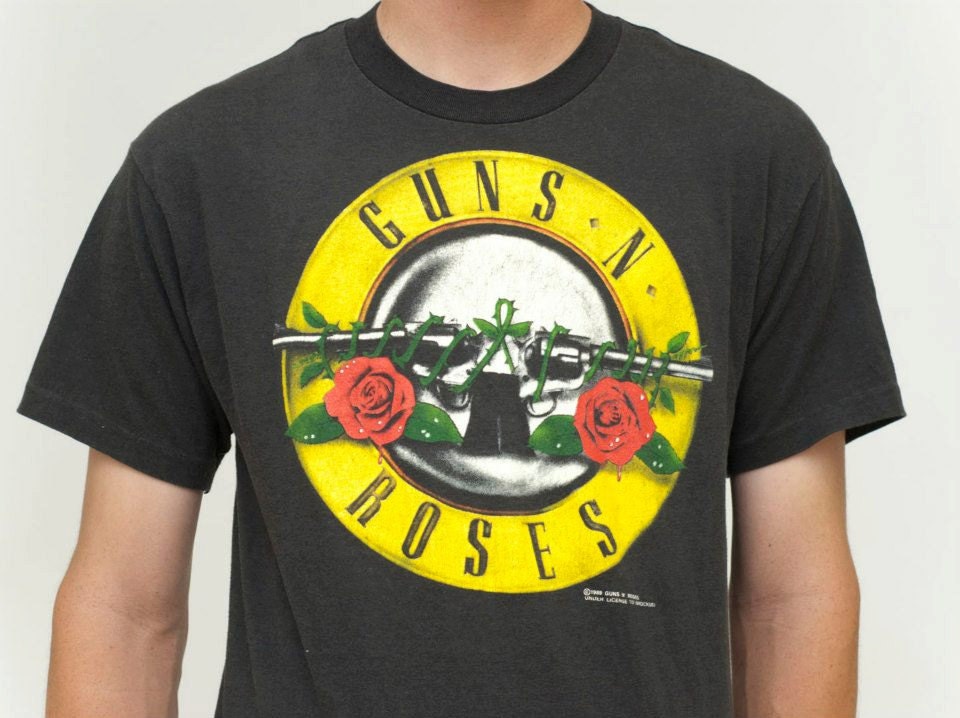 VTG 80S Guns N Roses Was Here