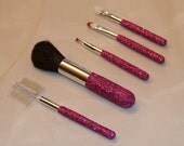 Glitter Makeup Brushes (Set of 5)